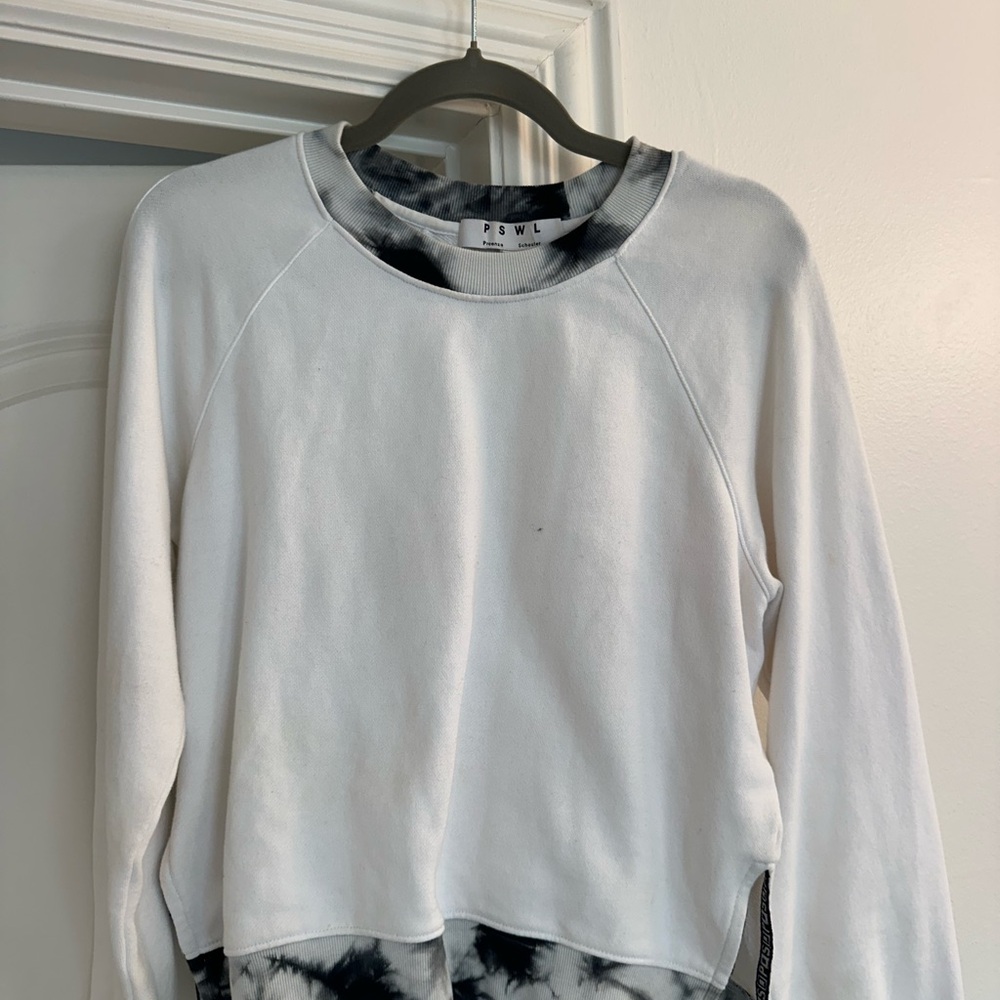 Proenza Schouler Monochrome Tie-Dye Sweatshirt
